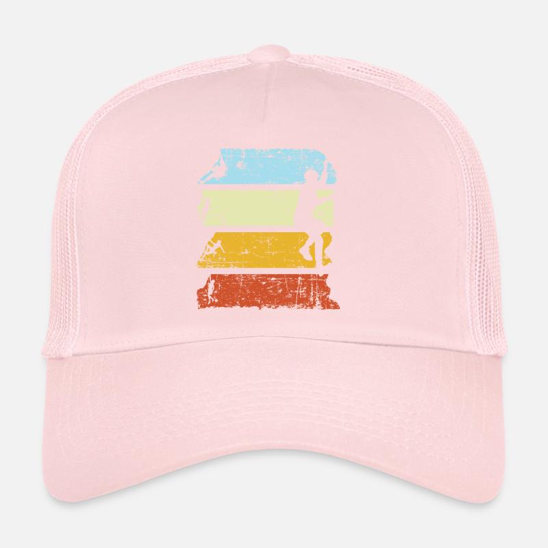 Vintage Mountain Climber Climbing Bouldering Trucker Cap