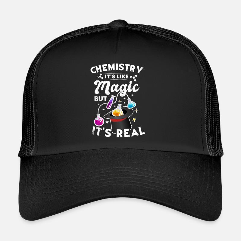 Chemistry Tshirt Neutron Atom Molecule Teacher Alchemy Trucker Cap