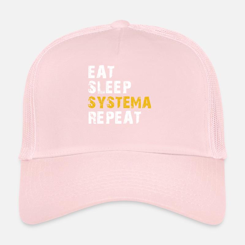 eat sleep Systema Trucker Cap