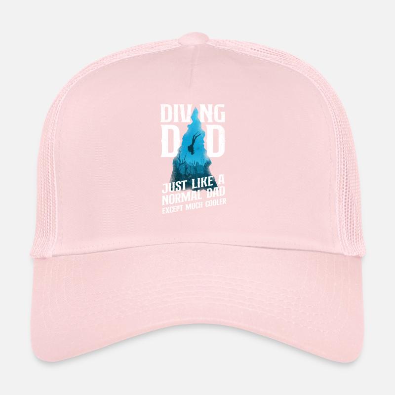Scuba Diverg Diving Dad Just Like A Casquette trucker 