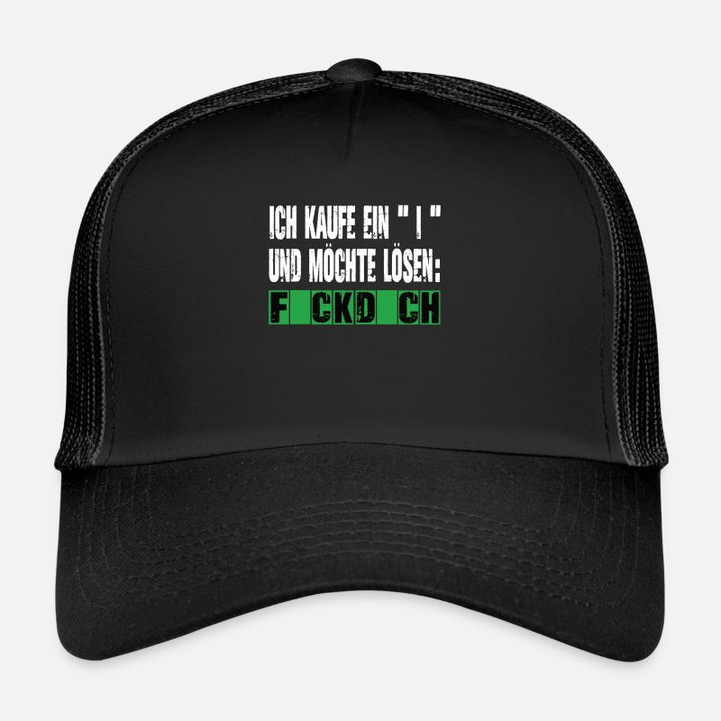 flick dich so viel - fick dich Trucker Cap