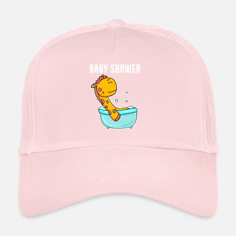 Baby Shower Baignoire Giraffe Casquette trucker 