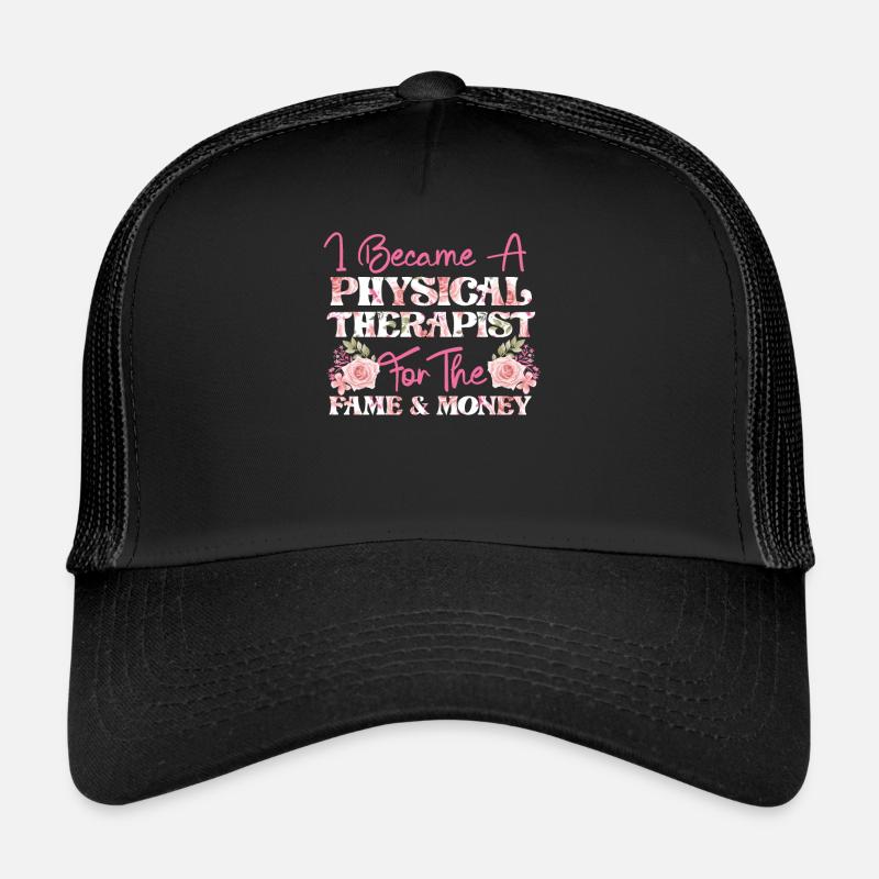 Physical Therapist Therapy Trucker Cap
