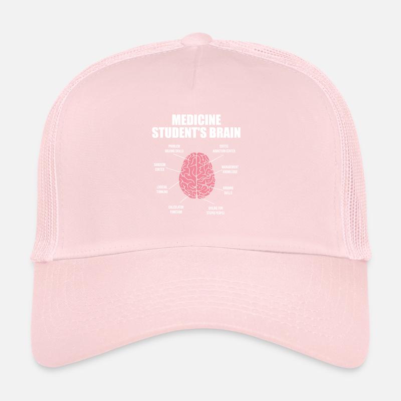 Medicine Student's Brain Medizin Student Gehirn Trucker Cap