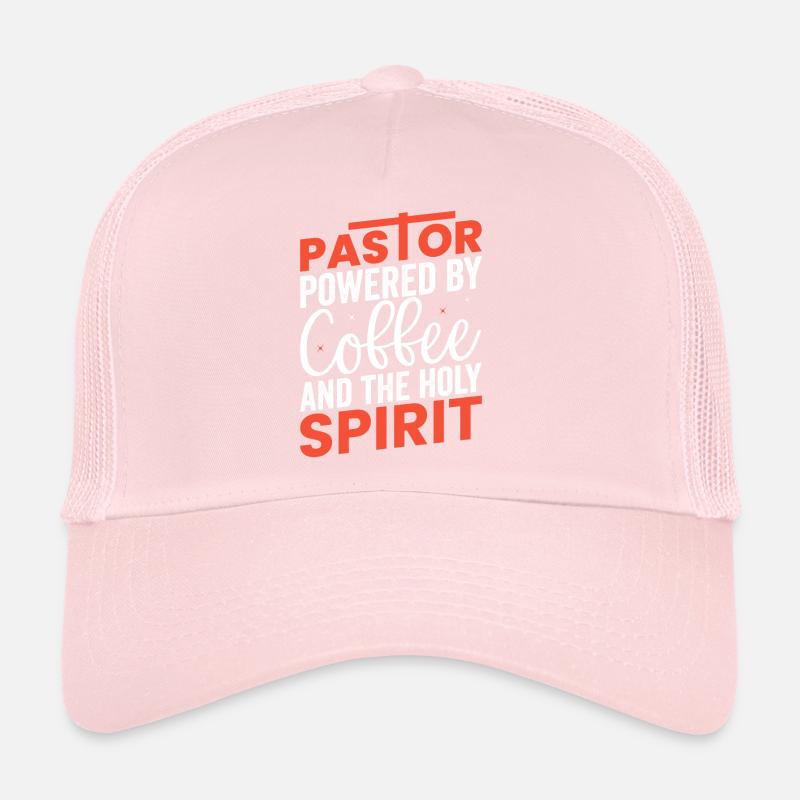 Pasteur pasteur clergé Reverend Cadeaux Casquette trucker 