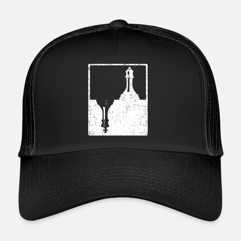 Chess Player Chess T-Shirt King Terms Strategy Casquette trucker 
