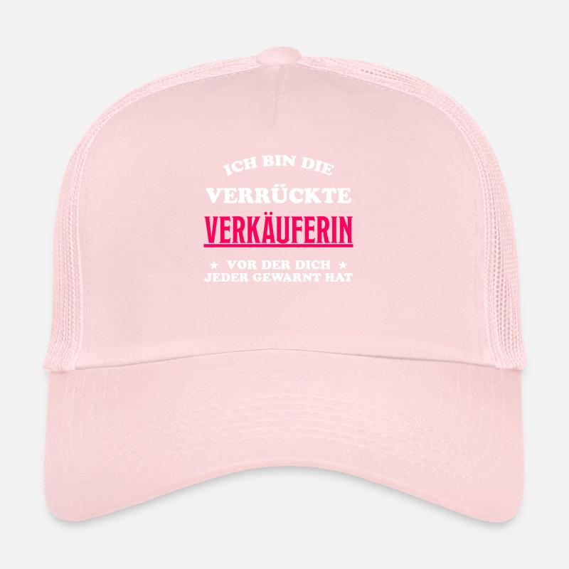 Verkäuferin Einzelhandel Lustiger Spruch Geschenk Trucker Cap