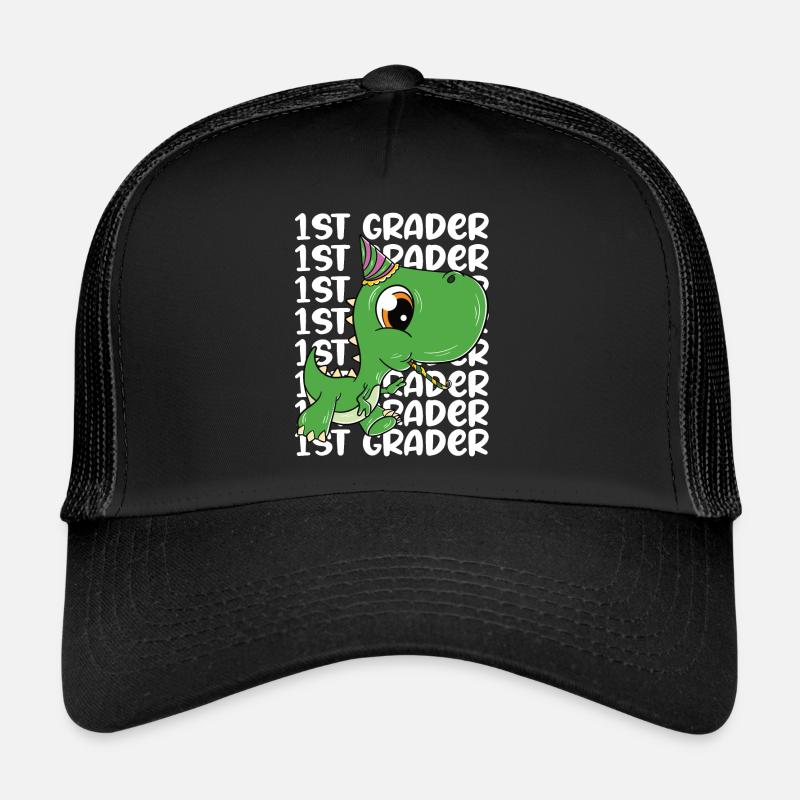 Enfant de l’école T-Rex Dino Jeune Scolarisation Casquette trucker 