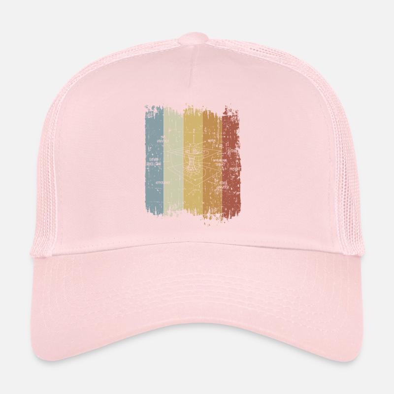 Astrophysicist Retro Time Curvature Quantum Physic Casquette trucker 