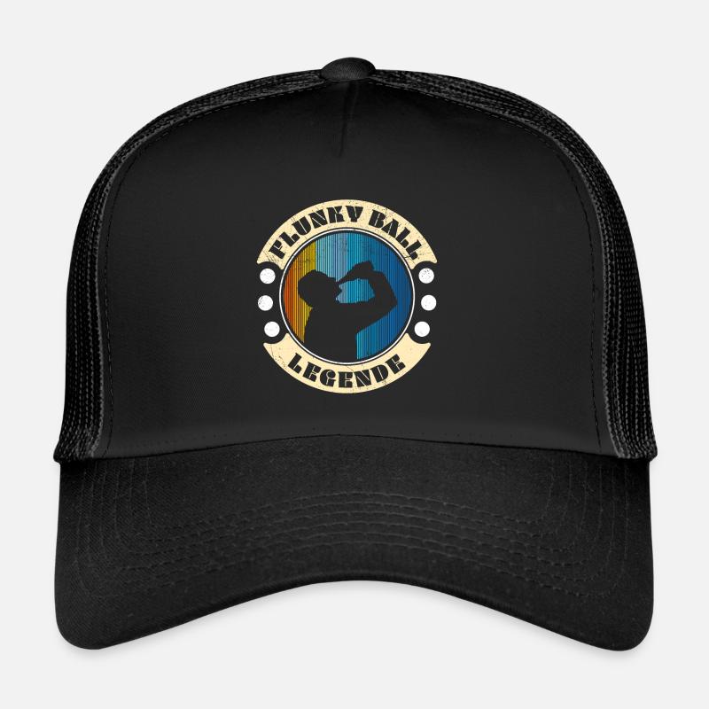 Flunky Ball Legend Funny Drinking Game Motif Trucker Cap