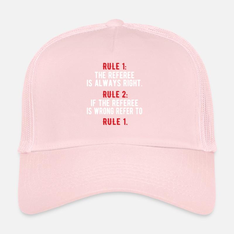 Arbitre Papa Referee Arbitre impartial Casquette trucker 