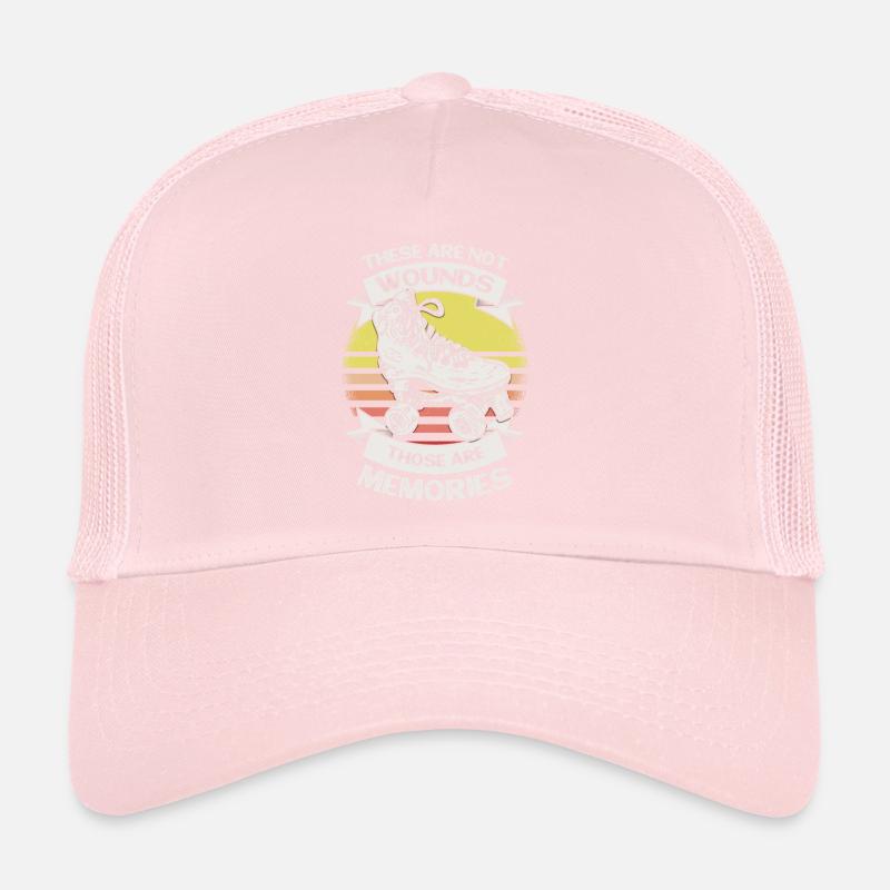 Roller Skate Girl Roller Roller Girl Trucker Cap