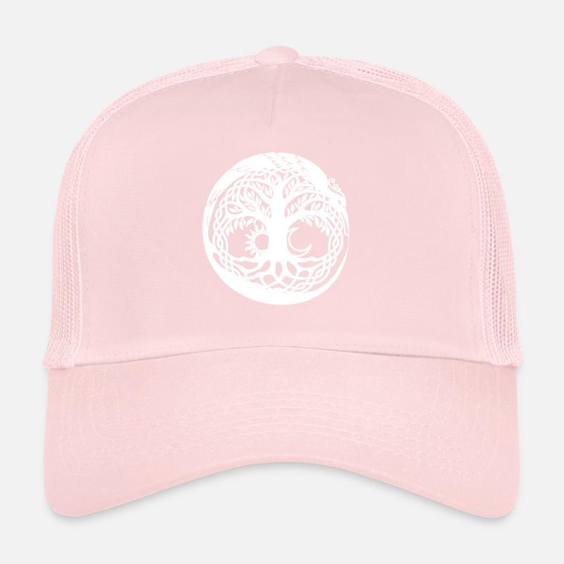Celtic Irland Wikinger Keltisch Knoten Muster Baum Trucker Cap