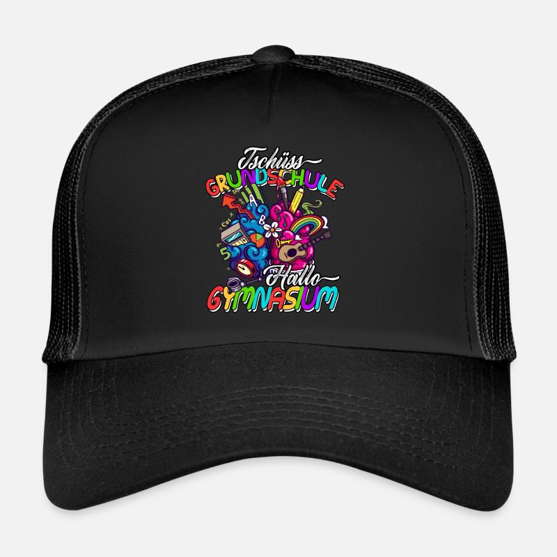 Tschüss Grundschule Hallo Gymnasium Geschenkidee Trucker Cap