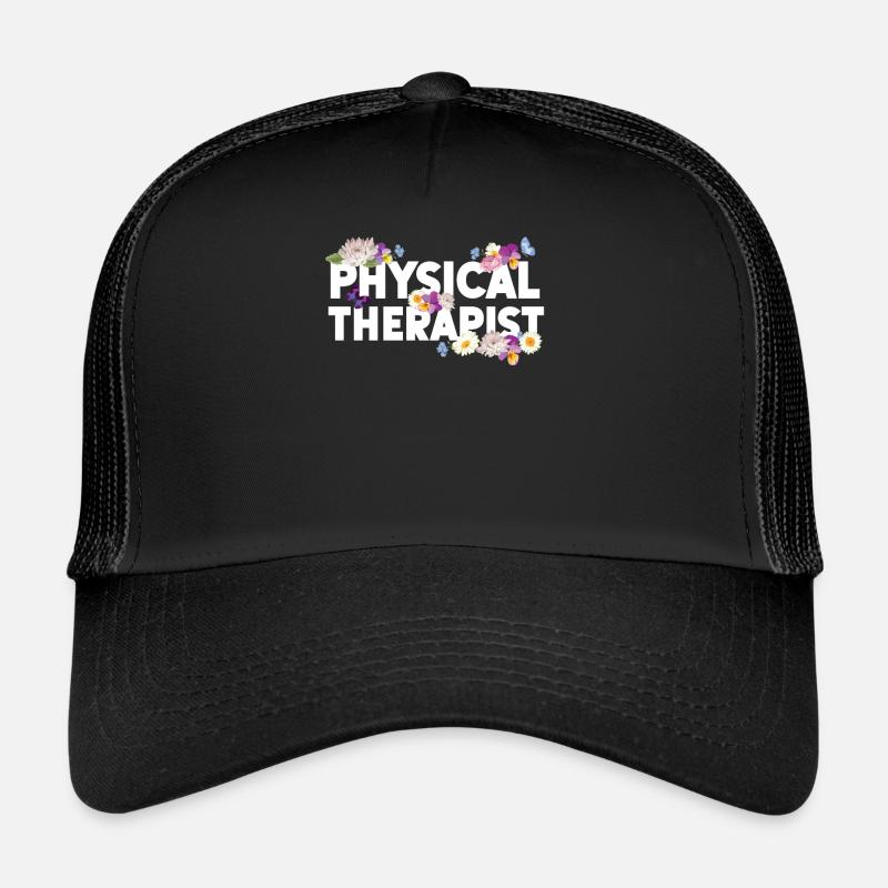Physical Therapist Therapy Trucker Cap