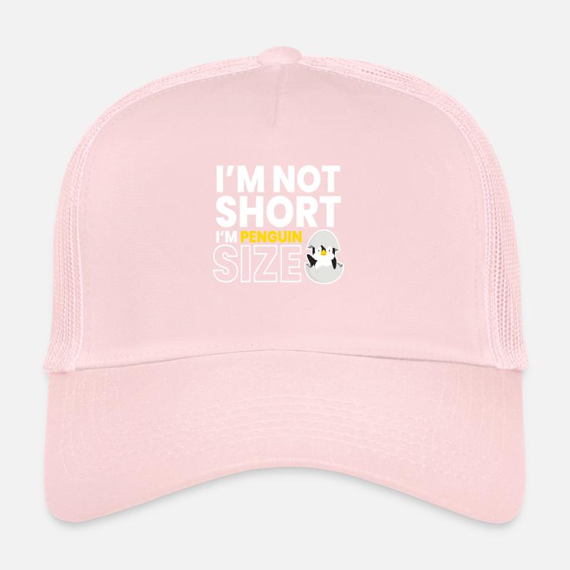Im Not Short Pingouin Oiseau Casquette trucker 