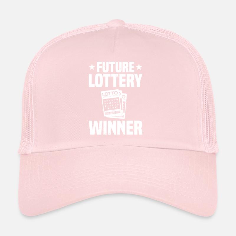 Lotto Gewinner Geschenk Lottozahlen Spieler Trucker Cap