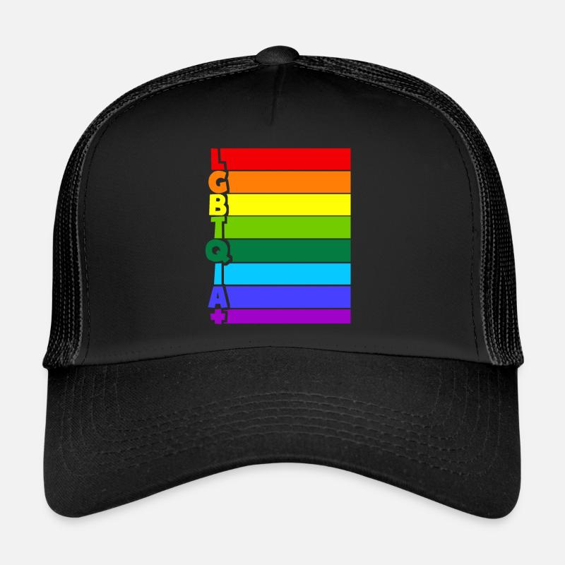 LGBTQIA Plus Trucker Cap