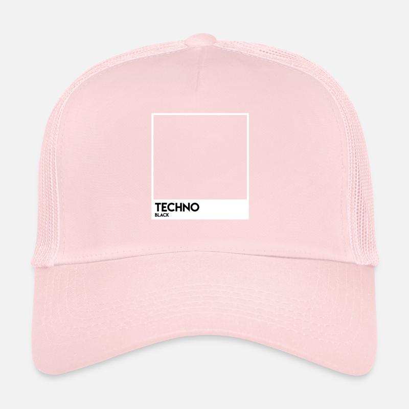 Photo Black Techno Photo Casquette trucker 