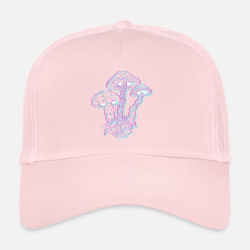 Drogue Champignons Party LSD Acid Casquette trucker 