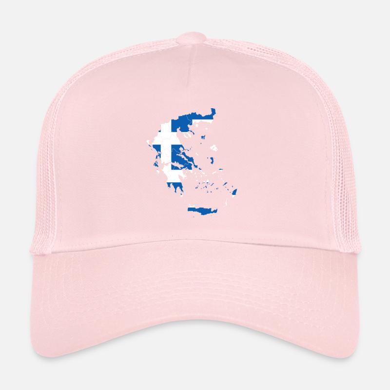Grèce Île grecque Grece Casquette trucker 
