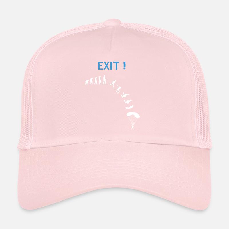 Skydiver Evolution Parachutistes Casquette trucker 