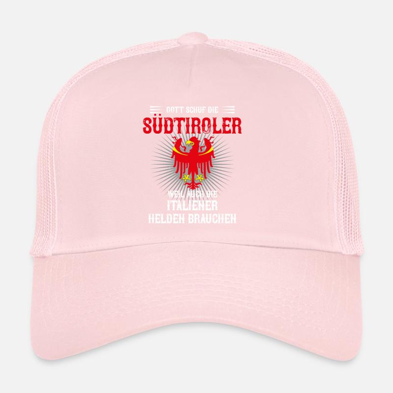 DIEU A CRÉÉ LES TYROLIENS DU SUD Casquette trucker 