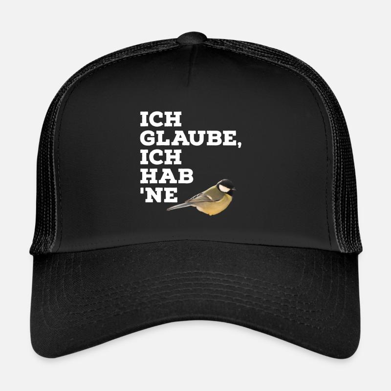 Meise - Trucker Cap - Schwarz/Schwarz
