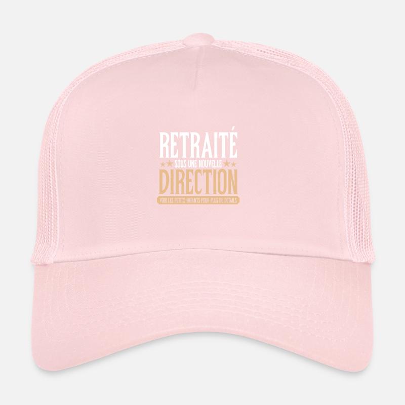 Nouvelle direction à la retraite Petits-enfants Trucker Cap