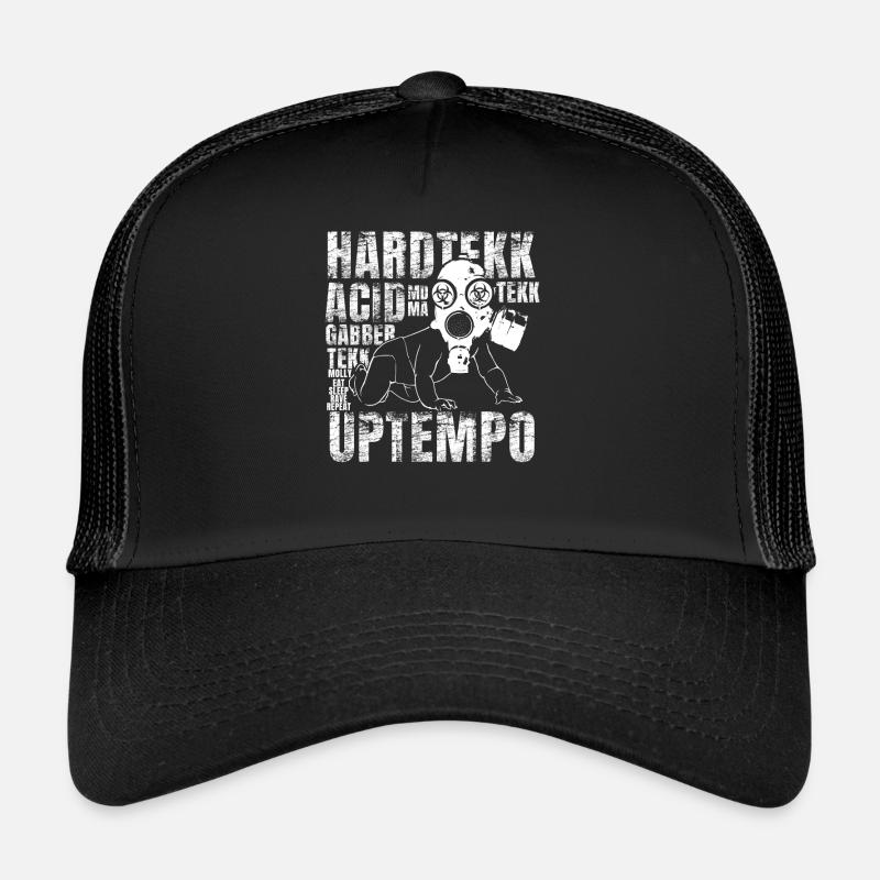 Raver / Rave / Gabber / Speedcore Raver Uptempo Casquette trucker 