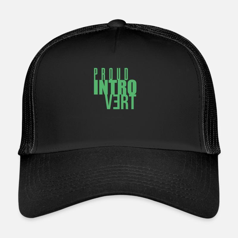 Stolzer Introvertierter Schüchtern Introvertiert Trucker Cap