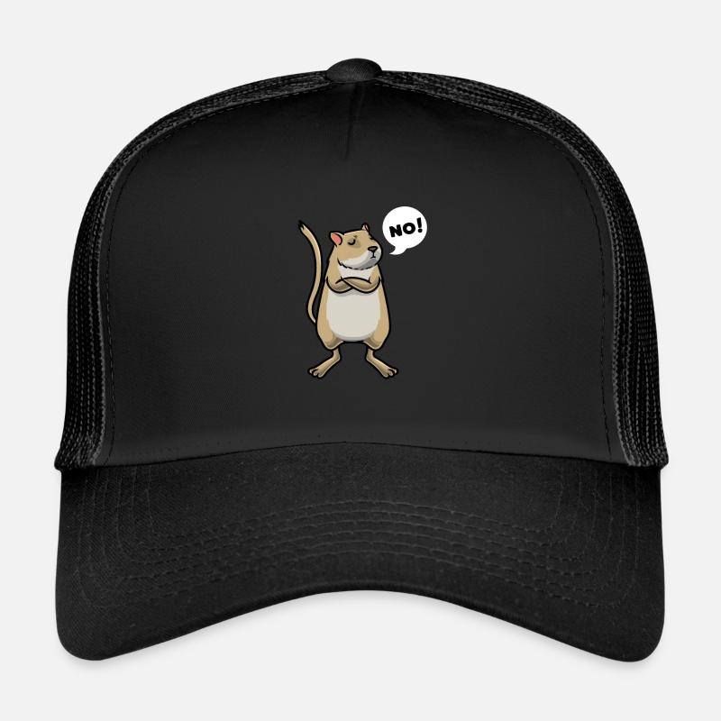 Mongolische Rennratte Rennmaus Gerbil Trucker Cap