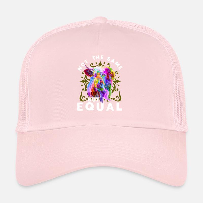 Not The Same But Equal Vegan Veganismus Geschenk Trucker Cap