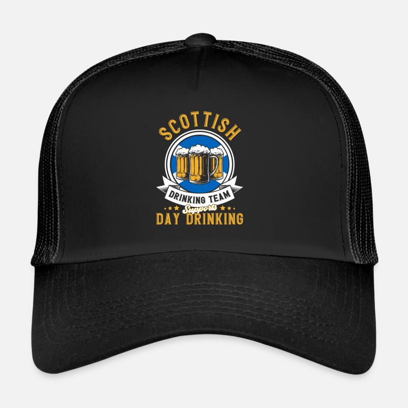 Bier Schotte Schottland Geschenk Trucker Cap
