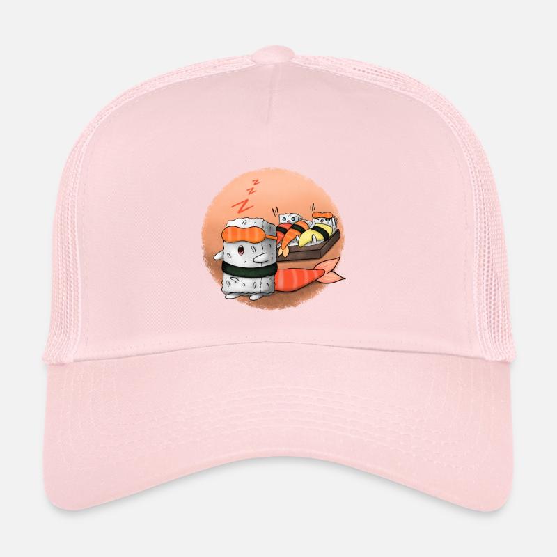 Sleeping sushi Trucker Cap