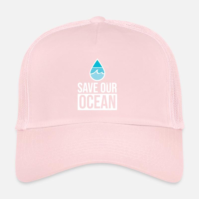 Save the Ocean Trucker Cap