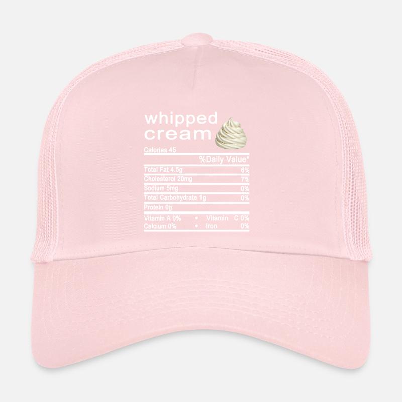 crème fouettée Casquette trucker 