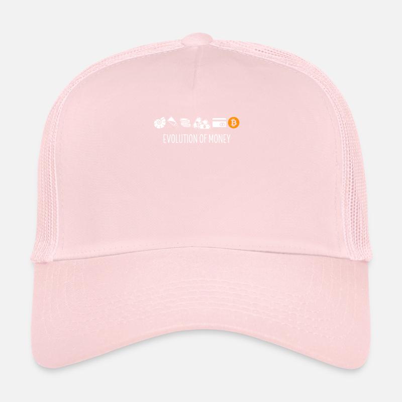 Evolution Development Of Money Cryptocurrency Trucker Cap