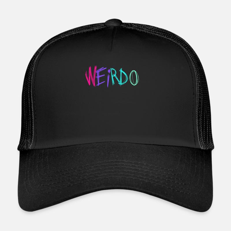 Weirdo Rockmusik Punk Rock Gothic Emo Kawaii Weird Trucker Cap
