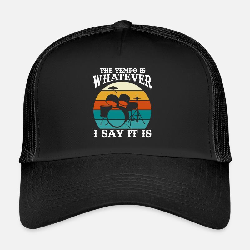 Tempo Whatever I Say it Is Batteur Vintage Casquette trucker 