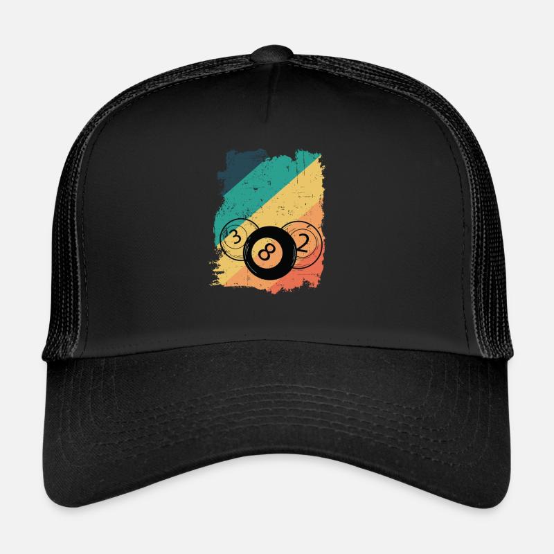 Aim Shoot Swear Repeat Billard Trucker Cap