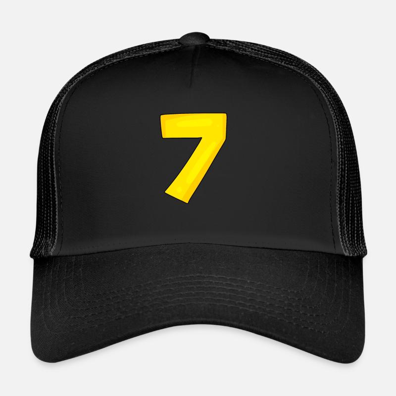 Numéro 7 - Nombre 7 Casquette trucker 
