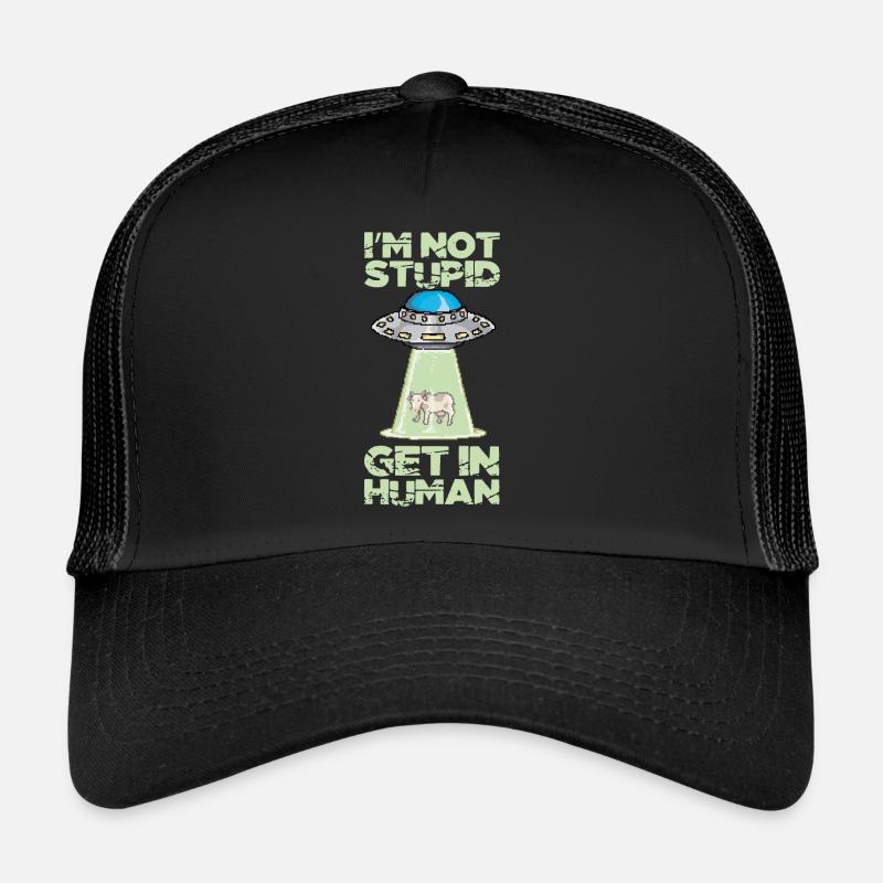 Alien Space Trucker Cap