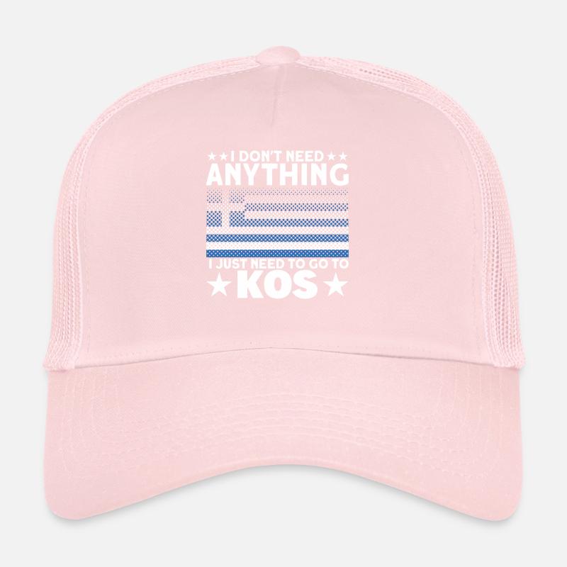Grecs Kos cadeau grec Casquette trucker 