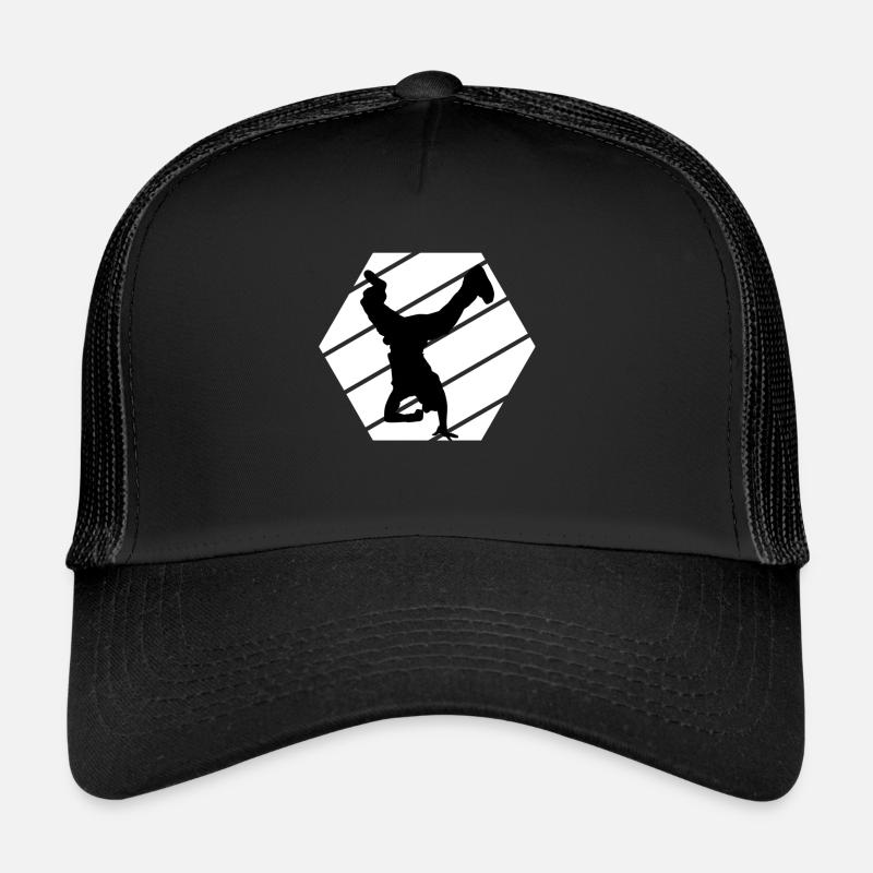 B-Boy Breakdance Street Art Danseur de break dancer Casquette trucker 