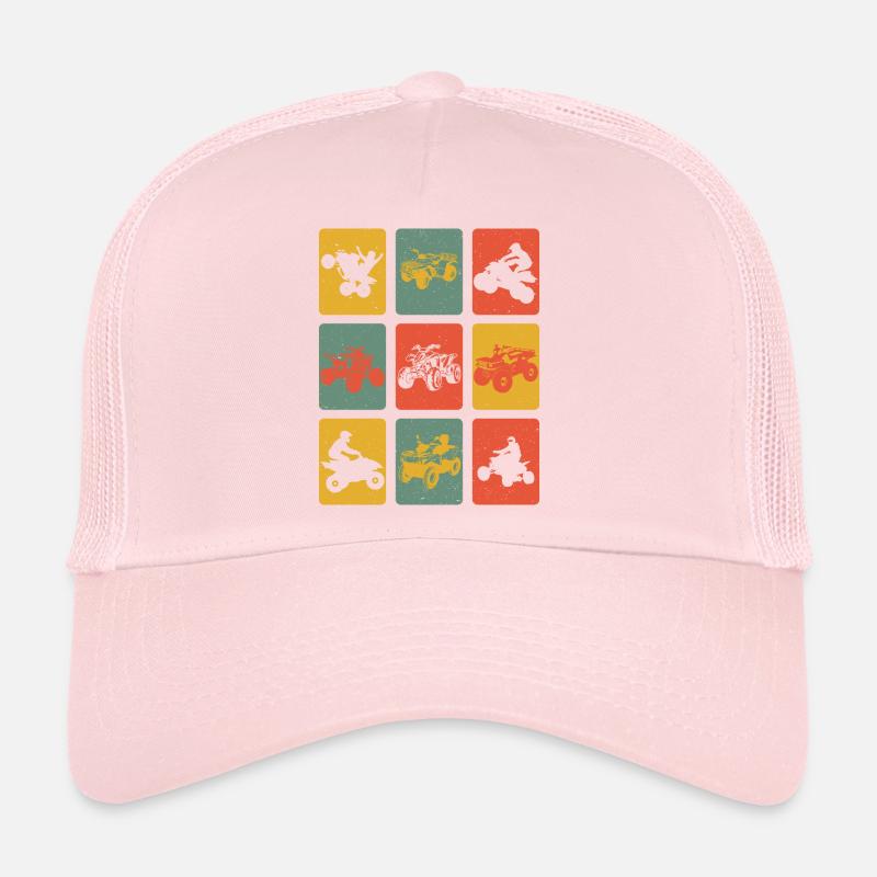 Quad Retro Trucker Cap