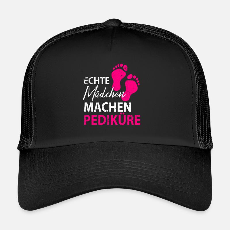 Fußpflege Pediküre Podologe Nagelstudio Geschenk Trucker Cap