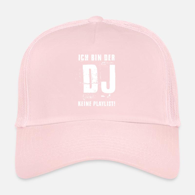 Ich Bin Der DJ Keine Playlist Musik Disco Geschenk Trucker Cap