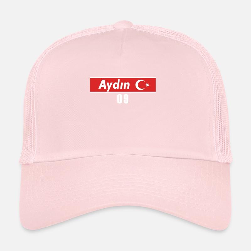 09 Aydin Plaque d’immatriculation turque en cadeau Casquette trucker 