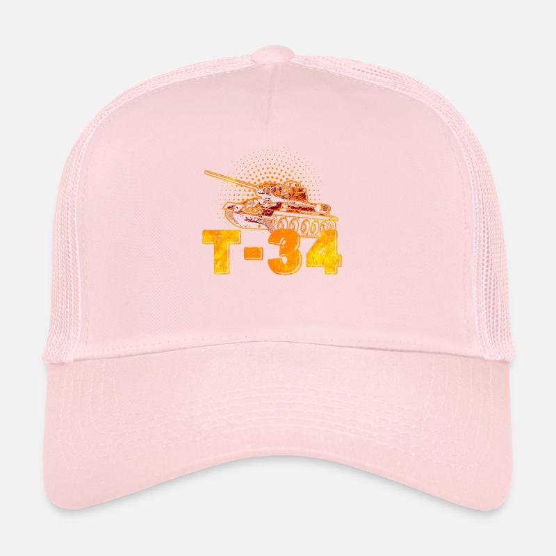 T-34 Tank Soviet Union Trucker Cap